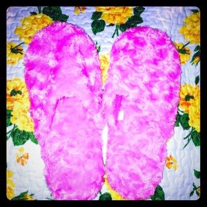 Pink Slippers Brand New Size 7