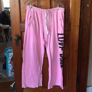 VS pink sweats