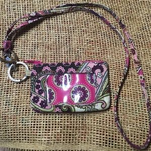 Vera Bradley Lanyard & Coin purse