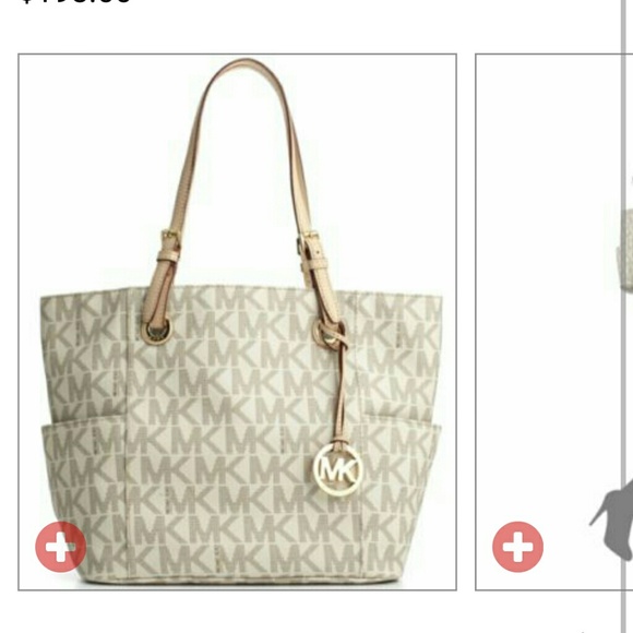 Mk Signature tote bag