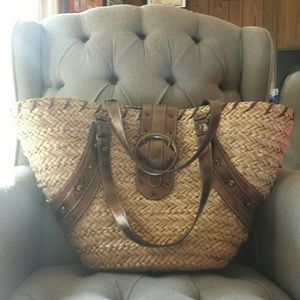 Nine West straw bag