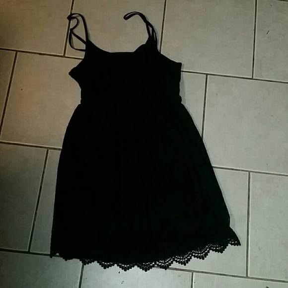 Lace Black Dress - Picture 1 of 2