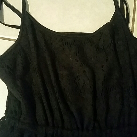 Lace Black Dress - Picture 2 of 2