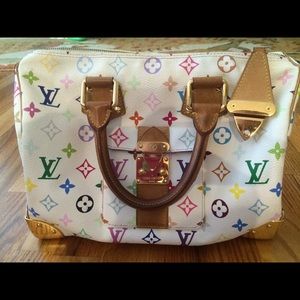 PRICE REDUCED! Louis Vuitton multicolor speedy 30.