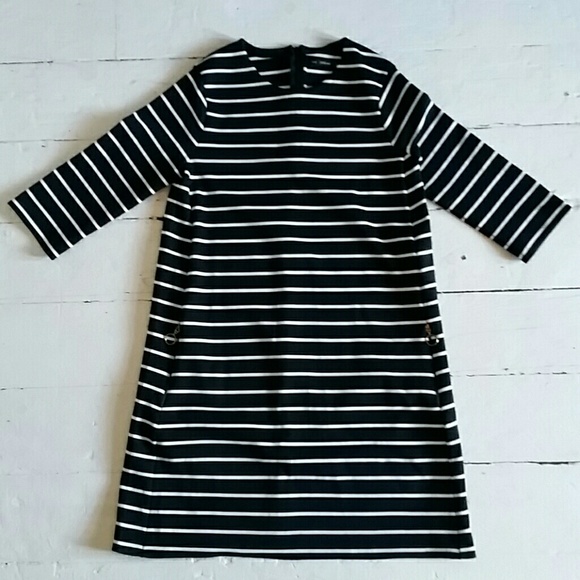 Zara Knit Striped Dress