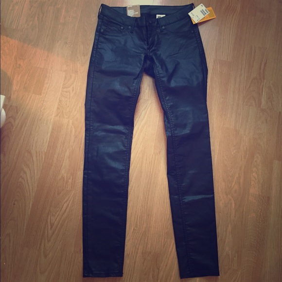 H&M leather pants