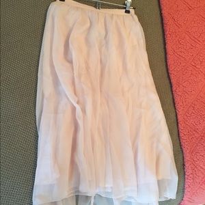 Abercrombie pink ballerina skirt