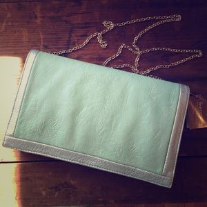 NWT Fancescas Collection large clutch