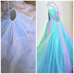 Anny Lee pageant/prom dress/petticoat as well