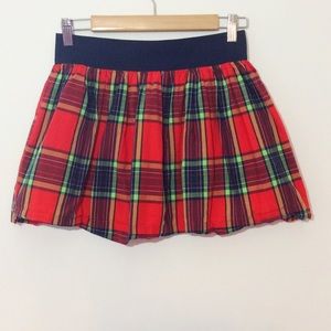 ❗️SALE❗️Red & Blue Plaid Mini Skirt