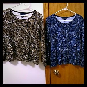 HOLD FOR @sherry1957= Karen Scott Tops