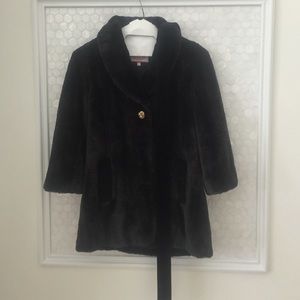 Juicy fake fur coat