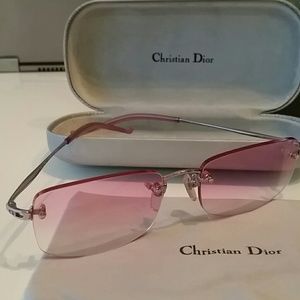 Authentic Christian Dior Rose Lense glasses