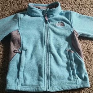 Toddler Girl North Face Fleece Jacket 4T