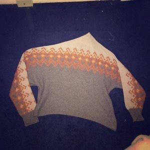 Free people asymmetrical sweater