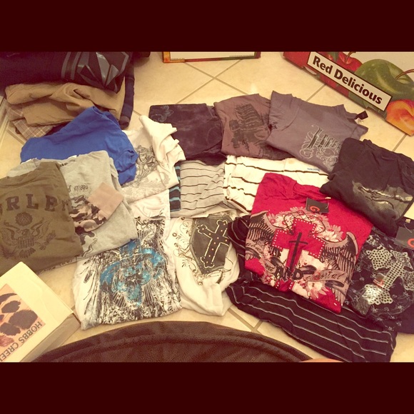 Mens Name Brand shirts!