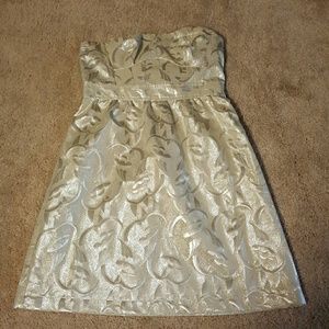 Strapless party dress