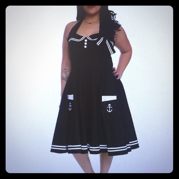 **SOLD** hell bunny sailor dress