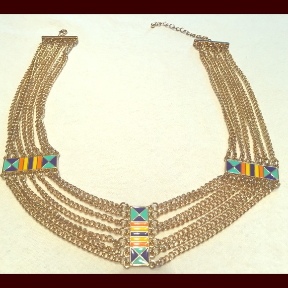 Cute gold necklace