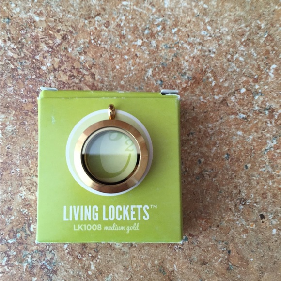 Medium gold locket Origami Owl