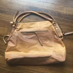 Large no name Soft Leather Floppy Bag 13"x18"