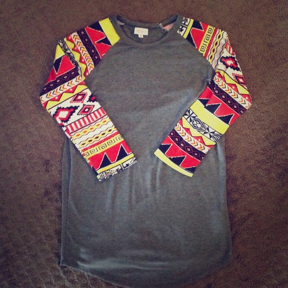 lularoe baseball tee