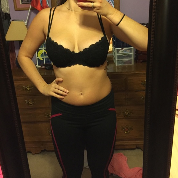 VS pink sexy black multiway bra