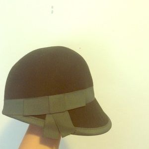 Forest green hat