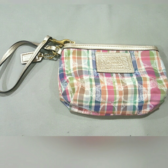 Coach wristlet purse