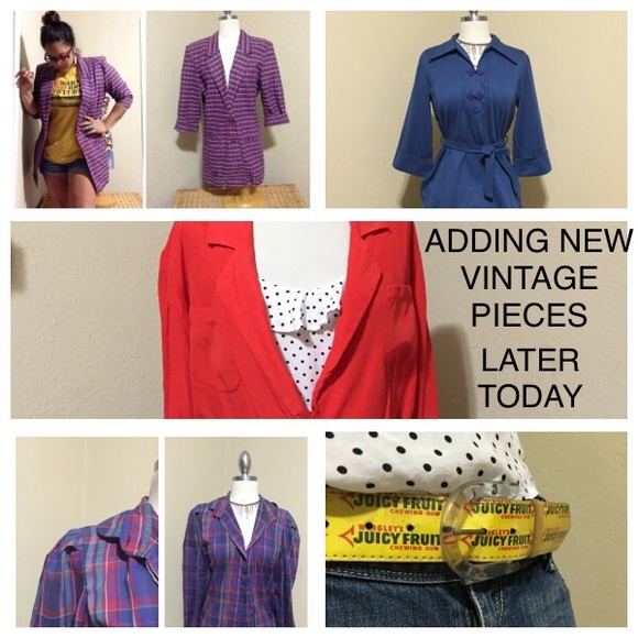 Adding more vintage pieces today