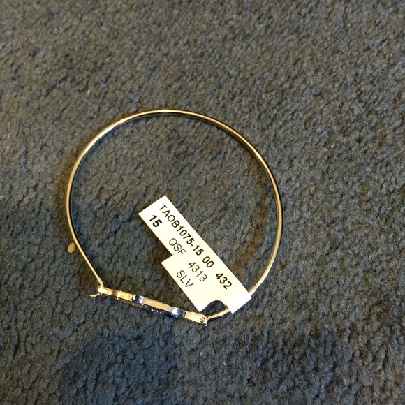 NWT Hamsa bracelet silver toned w evil eye - Picture 2 of 3