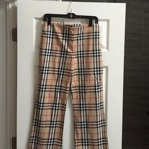 Burberry pants size 4