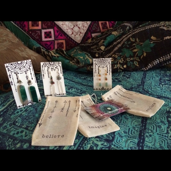 Turquoise earrings - Picture 4 of 4