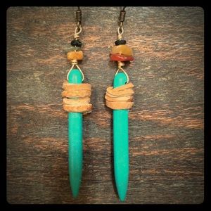 Turquoise earrings