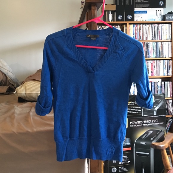 Blue Armani Exchange sweater