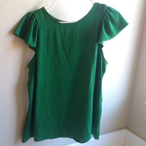 Emerald green top