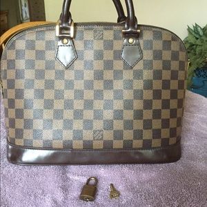 Louis Vuitton Damier Ebene Alma PM