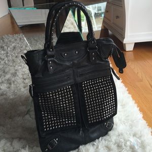 UO Black Studded Purse