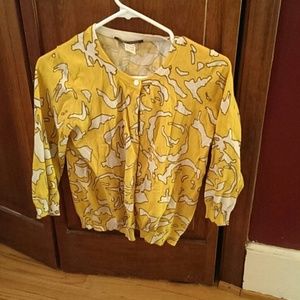 Medium yellow cardigan