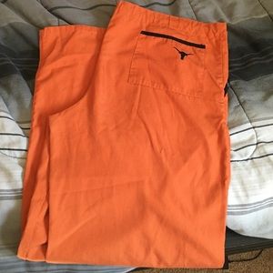 Longhorn scrub pants
