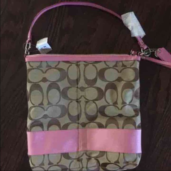 Pink large Coach bag
