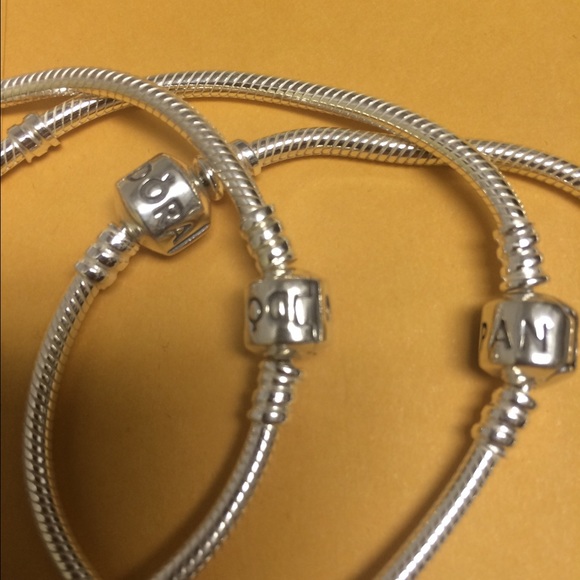 Pandora bracelets. All sizes. No trades. Firm