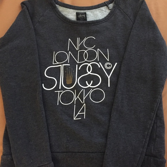 Long sleeve Stussy sweater/shirt