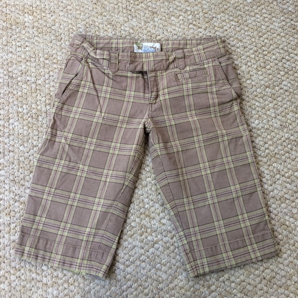 Billabong Tan/Green/Brown Shorts