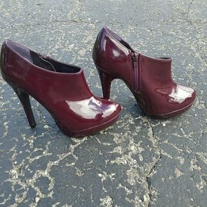 Booties size 8 worn once