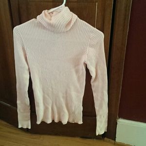 Light pink gap turtleneck size medium