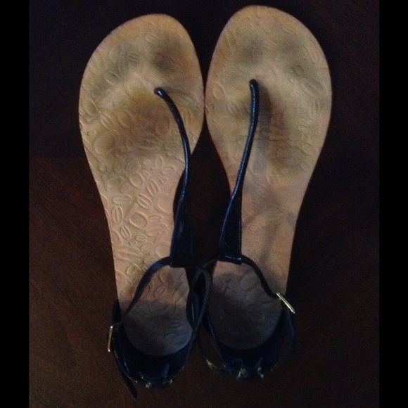 Bebe Black Sandals