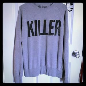 Gray Kill Brand Sweater