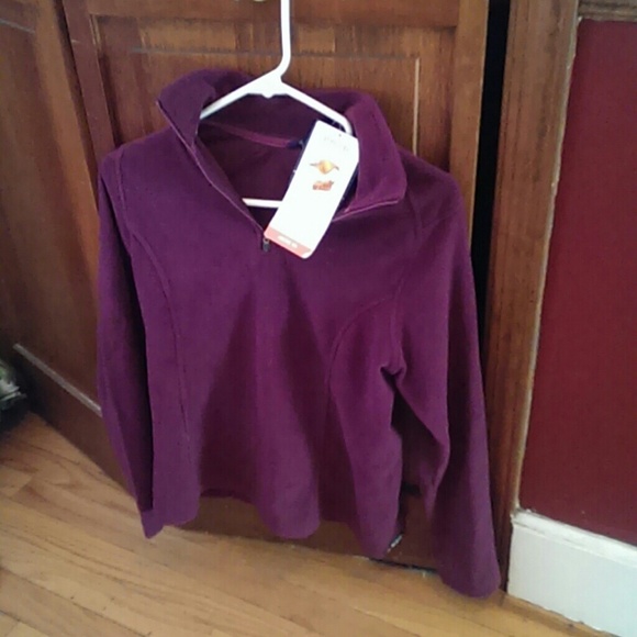 New with tags lands end purple fleece xs