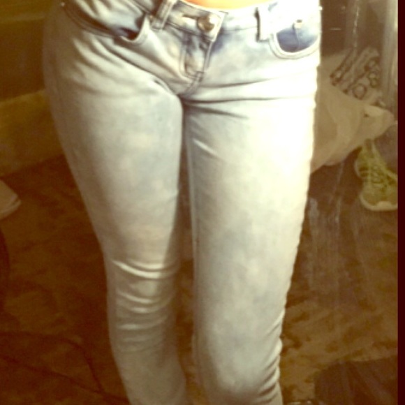 Bamboo skinny jeans 👀